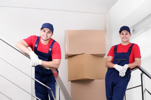 Man with van service helping with a local move in Andstorage
