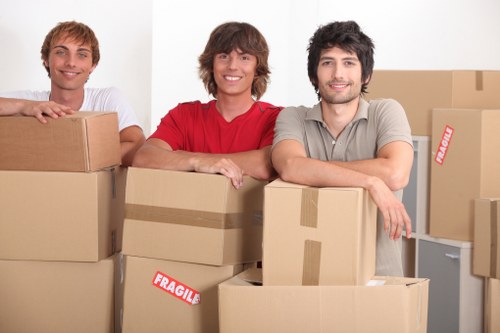 Accessible content layout for removals and storage services
