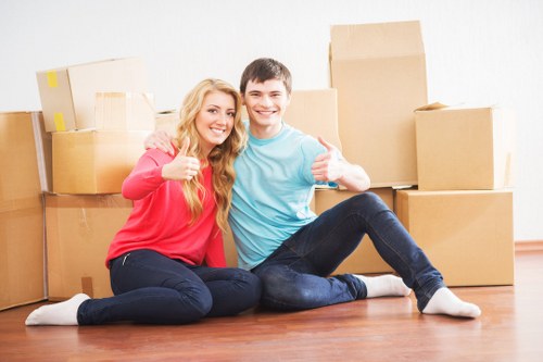 Office furniture pick-up arranged for a business in Andstorage