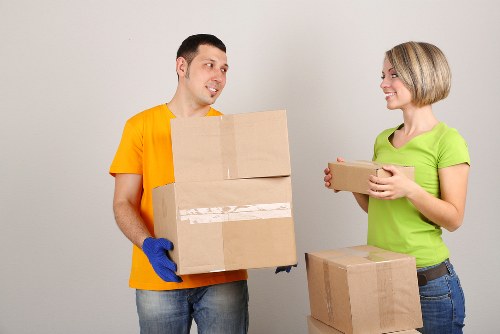 Commercial moving van support for businesses in Andstorage