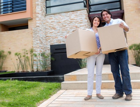 Residential moving truck service for homes in Andstorage